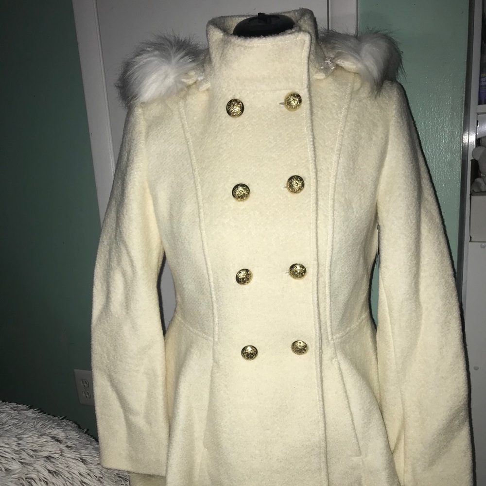 Liz Claiborne double breasted peacoat. Size L.